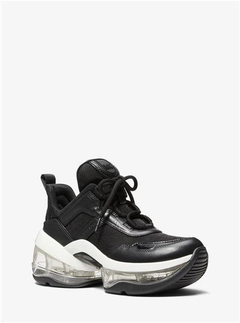 michael kors black tennis shoes|michael kors men's tennis shoes.